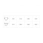 دستگیره کابینت مدل رونیکا 128-600